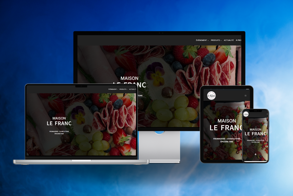 MAISON LE FRANC possède enfin son site web !